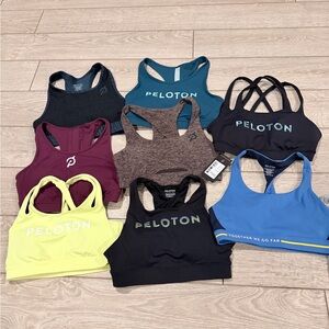 S NWT/EUC Peloton Sports Bra Lot (8)-